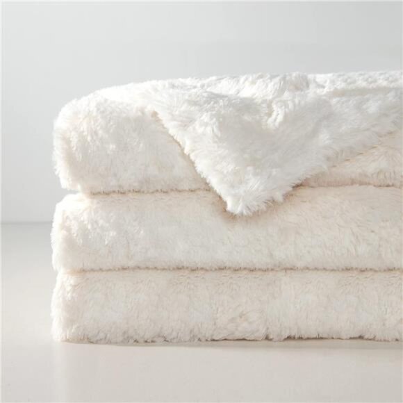 Faux Fur Luxury Throw Blanket,Double Side Soft Fluffy Shaggy Fuzzy Blanket - Picture 2 of 7